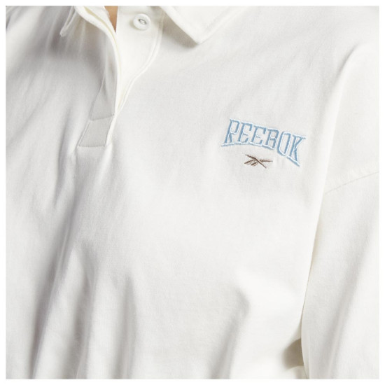 Reebok Γυναικεία κοντομάνικη μπλούζα CL Varsity Top Reebok Γυναικεία κοντομάνικη μπλούζα CL Varsity Top